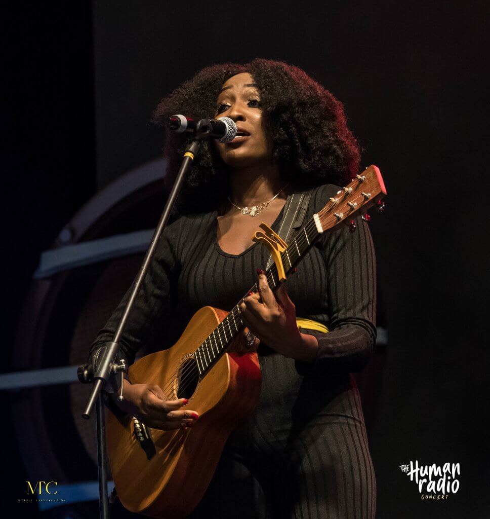 Aramide at Niniola's The Human Radio Concert - Branded by Graphixed