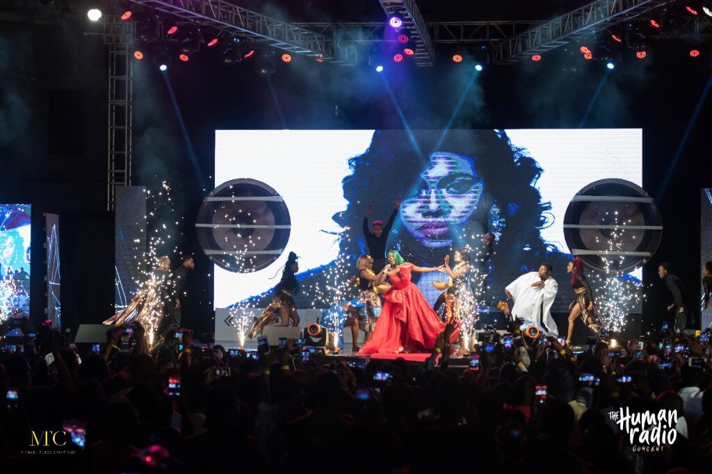 Niniola's The Human Radio Concert - Branded by Graphixed